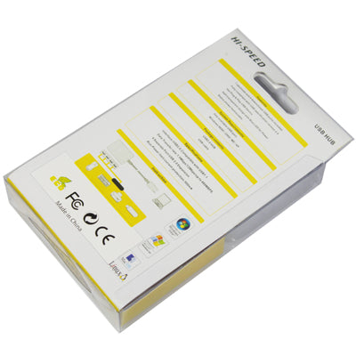 Mouse Style 4 Ports USB 2.0 HUB(Black)