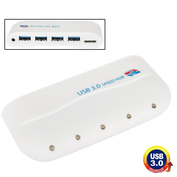 Super Speed 4-port USB 3.0 HUB with Pilot Light