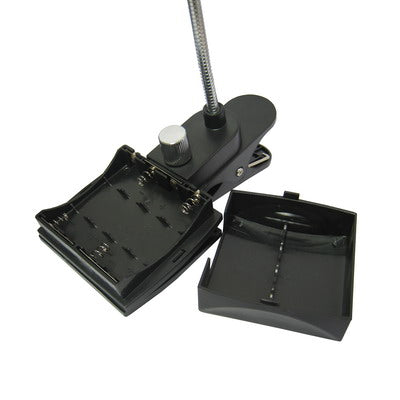 28 LED Superbright Desktop Lamp with Clip(Black)