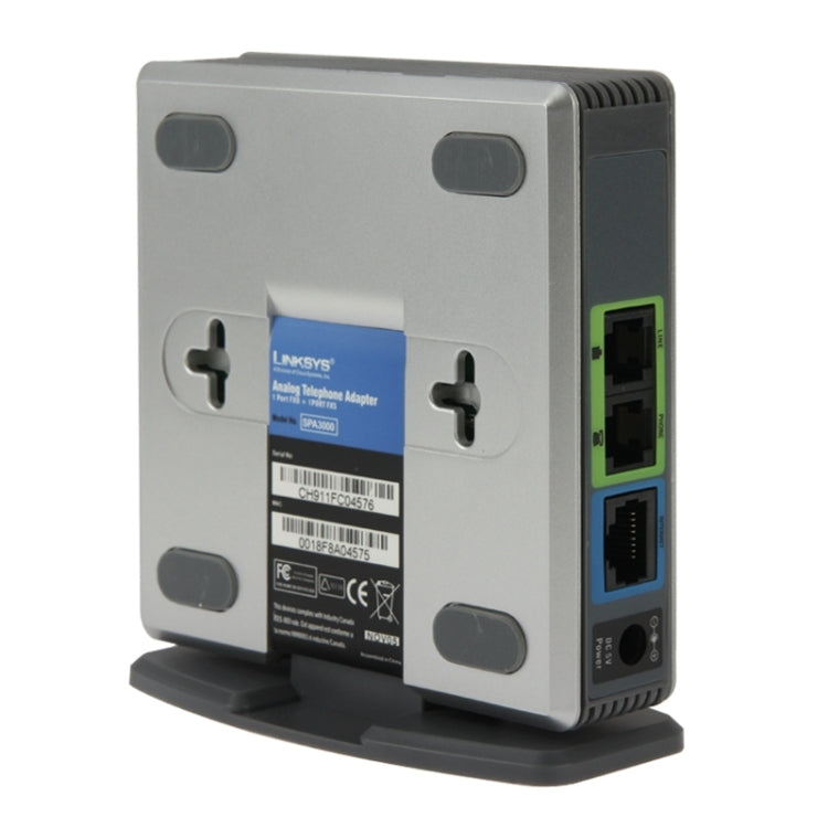 Unlocked LINKSYS SPA3000 VOIP PSTN Phone Adapter with FXS + FXO Port