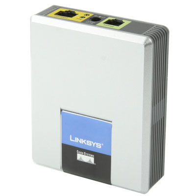 Unlocked LINKSYS SPA1001 VOIP PSTN Phone Adapter with FXS + Ethernet Port