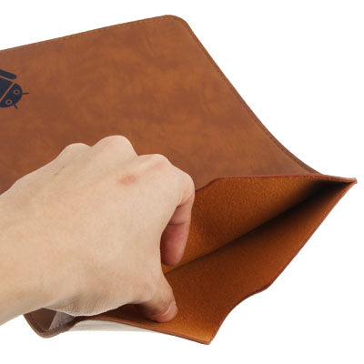 HSD-PT104 Soft Sleeve Leather Bag for 10 inch Tablet PC , Size: 27.7×20×0.5cm(Brown)