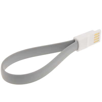 Pure Color Noodle Bracelet Style Magnet USB to Dock Cable for Galaxy S6 / S IV / i9500 / Note 8.0 /