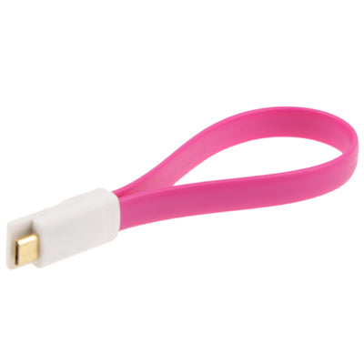 Pure Color Noodle Bracelet Style Magnet USB to Dock Cable for Galaxy S6 / S IV / i9500 / Note 8.0 /