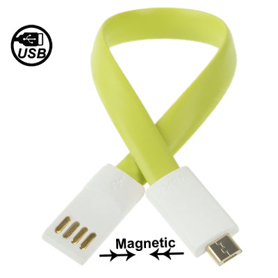Magnet Micro USB Data Sync Charger Cable for Galaxy S IV / i9500 / i9300 / N7100 / Nokia / LG / HTC / Sony Xperia Series etc. Cable Length: 20cm