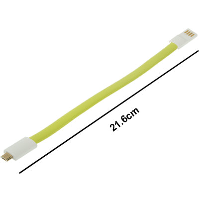 Magnet Micro USB Data Sync Charger Cable for Galaxy S IV / i9500 / i9300 / N7100 / Nokia / LG / HTC / Sony Xperia Series etc. Cable Length: 20cm