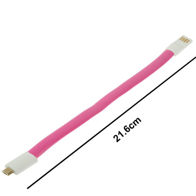 Magnet Micro USB Data Sync Charger Cable for Galaxy S IV / i9500 / i9300 / N7100 / Nokia / LG / HTC / Sony Xperia Series etc. Cable Length: 20cm