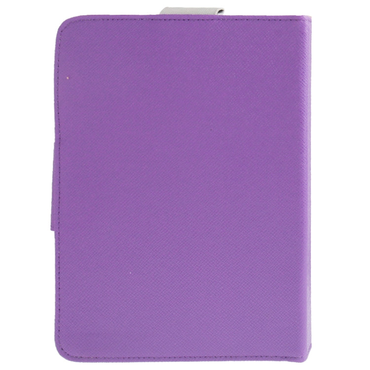 Cross Texture Leather Case with Elastic Hand Strap & Holder for 8.0 inch Tablet PC (Used for S-WMC-1648S, S-WMC-1644H, S-WMC-1643W, S-WMC-1638S),