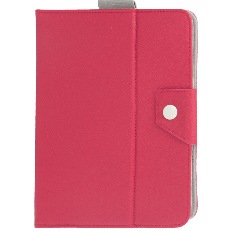 Cross Texture Leather Case with Elastic Hand Strap & Holder for 8.0 inch Tablet PC (Used for S-WMC-1648S, S-WMC-1644H, S-WMC-1643W, S-WMC-1638S),