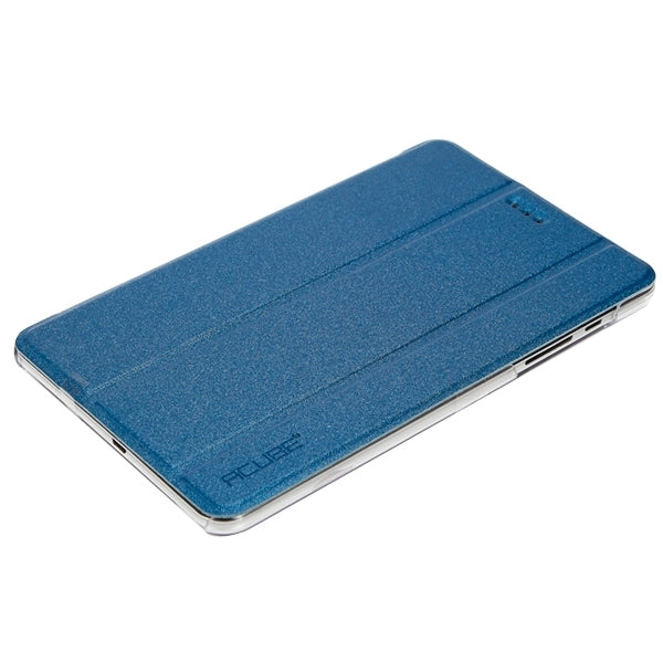 CUBE Ultrathin 3-folding Smart Cover Protective Leather Case for CUBE T7 Tablet PC(Dark Blue)
