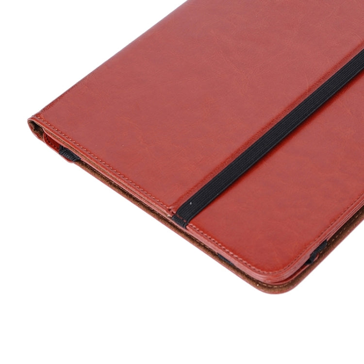 Crazy Horse Texture Universal Horizontal Flip Leather Case with Holder & Card Slots for 9.7 inch / 10.1 inch / 10.4 inch Tablet PC(Brown)