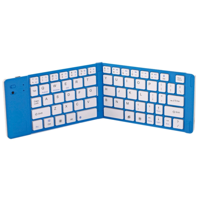 Universal 2-fold Bluetooth Keyboard, Compatible with iOS Android Windows System
