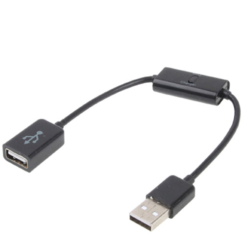 Male to Female USB Data / Charge Extension Cable with Switch, For iPad, iPhone, Galaxy, Huawei, Xiaomi, LG, HTC and Other Smart Phones, Rechargeable Devices