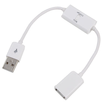 Male to Female USB Data / Charge Extension Cable with Switch, For iPad, iPhone, Galaxy, Huawei, Xiaomi, LG, HTC and Other Smart Phones, Rechargeable Devices
