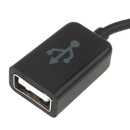 USB OTG Cable, For Galaxy Tab P3100 / P5100 / P6200 / P6800 / P7100 / P7300 / P7500 / N5100 / N8000