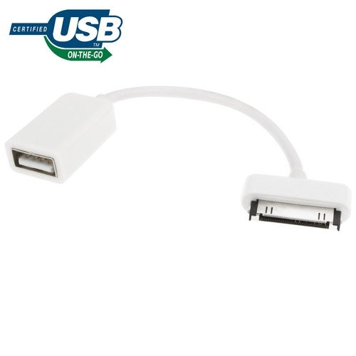 USB OTG Cable, For Galaxy Tab P3100 / P5100 / P6200 / P6800 / P7100 / P7300 / P7500 / N5100 / N8000