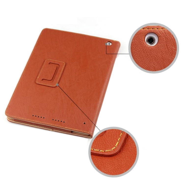 Horizontal Flip Leather Case with Holder for Teclast X98 Air III (S-WMC-0479 / S-WMC-0486 )(Brown)