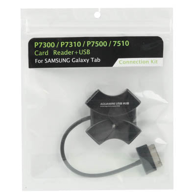 4 Ports USB 2.0 HUB Connection Kit for Galaxy Tab P7300 / P7310 / P7500 / P7510(Black)