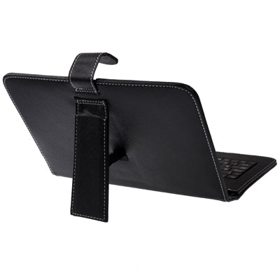 Leather Tablet Case with USB Keyboard for 9.0 inch Tablet PC (Used for S-WMC-0296W, S-WMC-0291W, S-WMC-0280W, S-WMC-0278W, S-WMC-0265W, S-WMC-0254W)