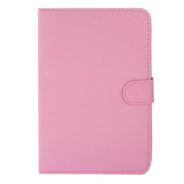 Universal Adjustable Cross Texture Leather Tablet Case with USB 2.0 Hard Key Keyboard, Suitable for 9.0 inch Tablet PC (Such as S-WMC-0285, S-WMC-0280, S-WMC-0265, S-WMC-0929, S-WMC-0948 etc.),