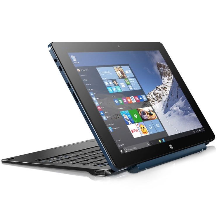 CUBE iwork10 Flagship Tablet Special Multi-Mode Rotating Axis Magnetic Suction Keyboard for S-WMC-2419 (Dark Blue + Black)