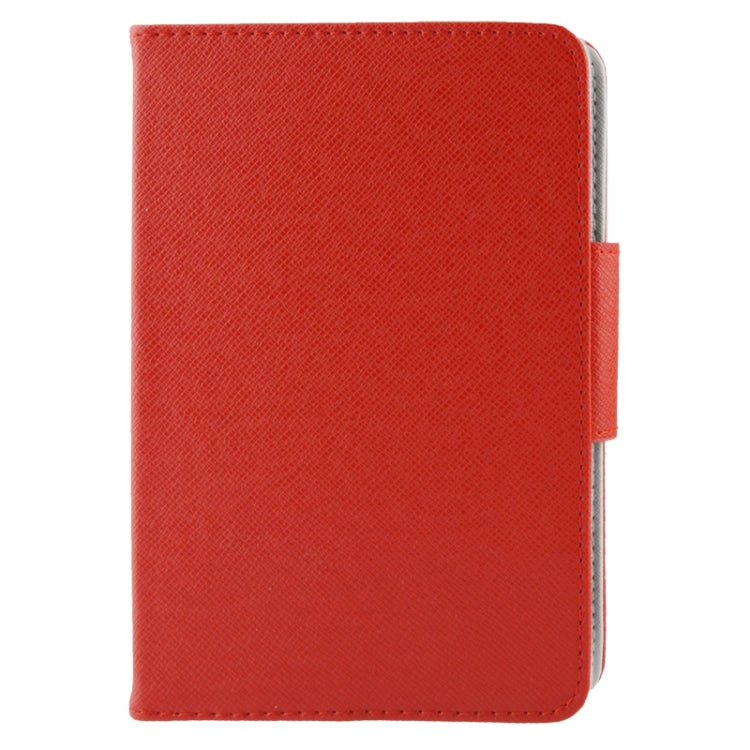 Cross Texture Leather Case with Elastic Hand Strap & Holder for 7 inch Tablet PC, Adjustable Size