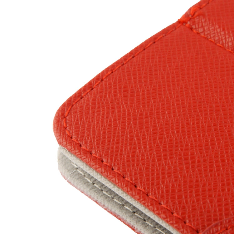 Cross Texture Leather Case with Elastic Hand Strap & Holder for 7 inch Tablet PC, Adjustable Size