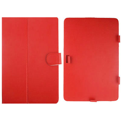 Detachable Litchi Texture Leather Case with Magic Tape & Holder for 9 inch Tablet PC, Adjustable Size