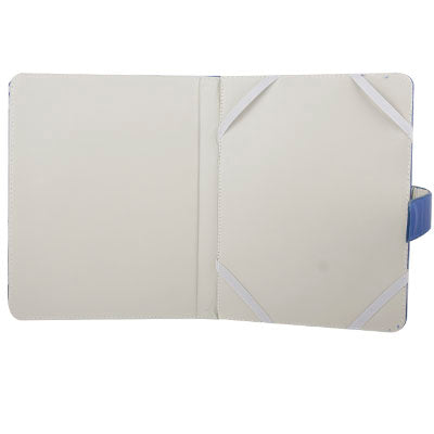 Universal Litchi Texture Leather Case for 8.0 inch Tablet PC (Used for S-WMC-1648S, S-WMC-1644H, S-WMC-1643W, S-WMC-1638S),Blue(Blue)