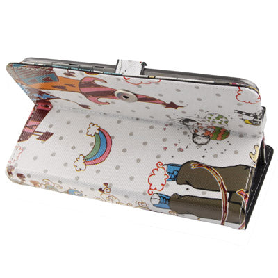 Universal Candy Girl Pattern Leather Case with Holder for 7.0 inch Tablet PC