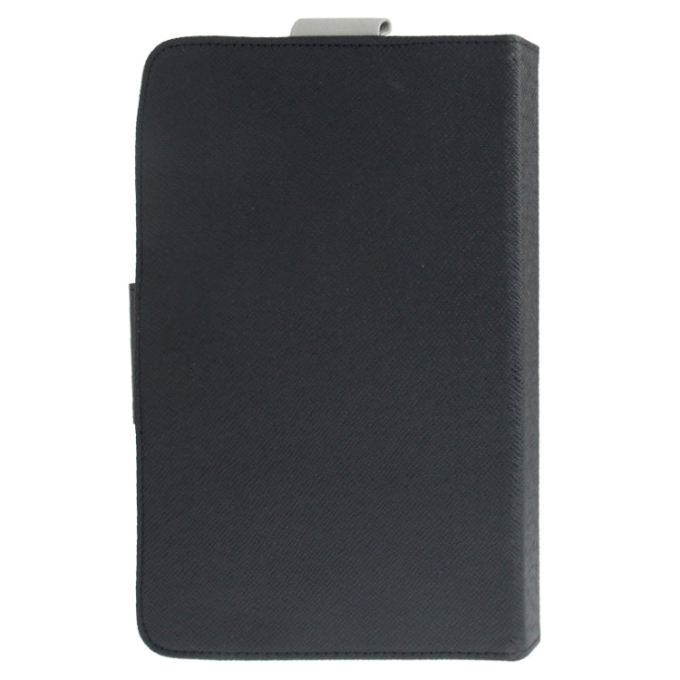 Cross Texture Leather Case with Elastic Hand Strap & Holder for 9 inch Tablet PC (Used for S-WMC-1504, S-WMC-1523, S-WMC-0296W, S-WMC-0956W ,S-WMC-0956B, S-WMC-0929R),