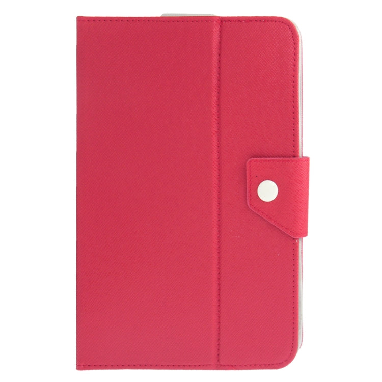 Cross Texture Leather Case with Elastic Hand Strap & Holder for 9 inch Tablet PC (Used for S-WMC-1504, S-WMC-1523, S-WMC-0296W, S-WMC-0956W ,S-WMC-0956B, S-WMC-0929R),