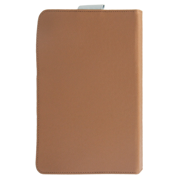 Cross Texture Leather Case with Elastic Hand Strap & Holder for 9 inch Tablet PC (Used for S-WMC-1504, S-WMC-1523, S-WMC-0296W, S-WMC-0956W ,S-WMC-0956B, S-WMC-0929R),