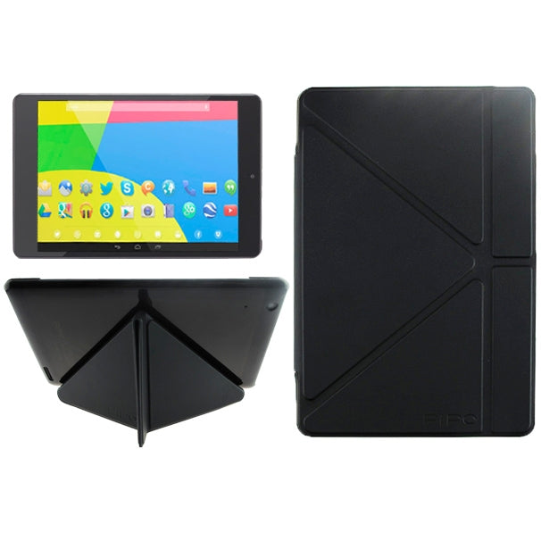 Original PiPO Polycarbonate Material TPU Horizontal Flip Leather Case with Holder for PiPO P8 7.85 Inch Tablet PC (S-WMC-0042, S-WMC-0049)(Black)
