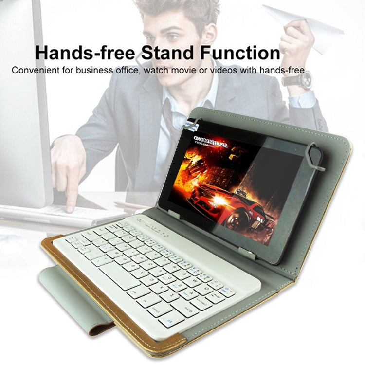 Universal Bluetooth Keyboard with Leather Tablet Case & Holder for Ainol / PiPO / Ramos 7.0 Inch / 7.8 Inch / 8.0 Inch Tablet PC