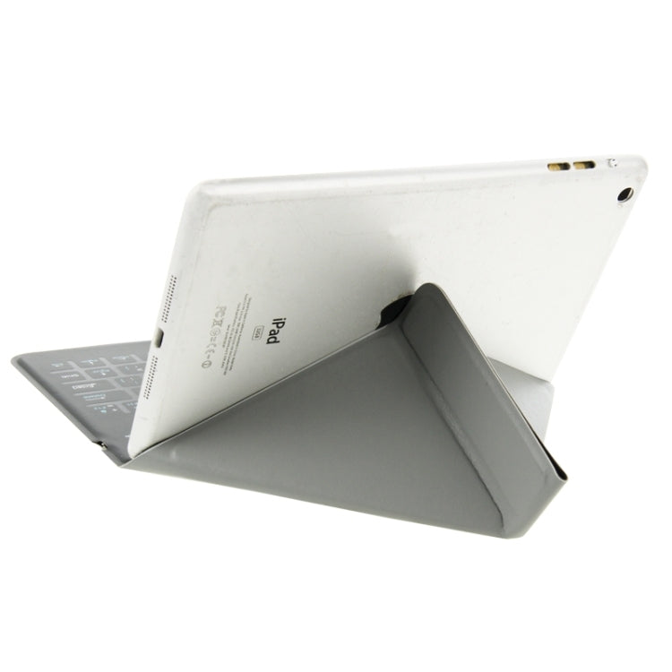 Ultrathin Universal Bluetooth Keyboard Crazy Horse Texture Leather Tablet Case with Holder for 7.0 inch / 7.85 inch / 7.9 inch / 8.0 inch Tablet PC