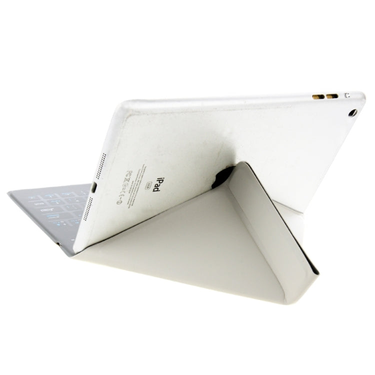 Ultrathin Universal Bluetooth Keyboard Crazy Horse Texture Leather Tablet Case with Holder for 7.0 inch / 7.85 inch / 7.9 inch / 8.0 inch Tablet PC