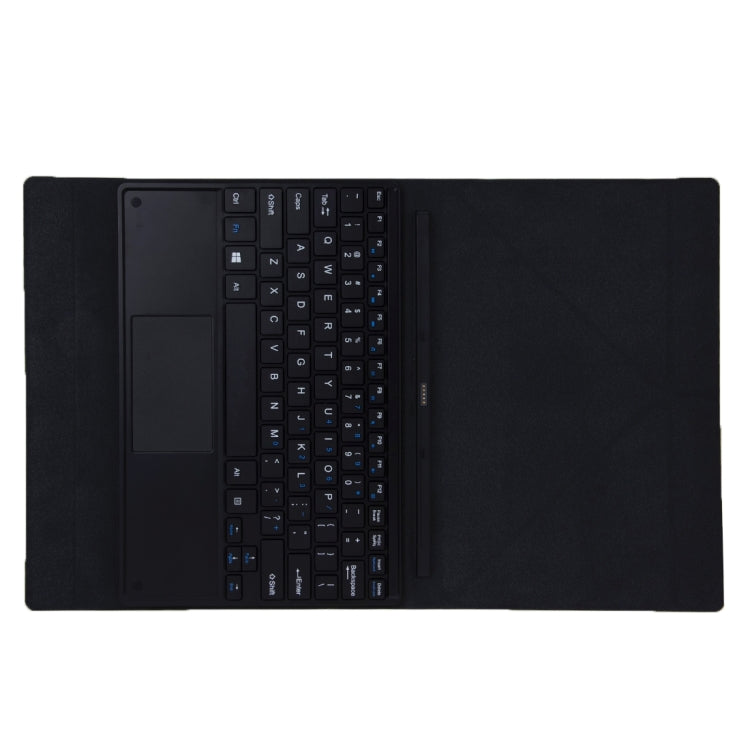 Magnetic Keyboard Matte Texture Leather Tablet Case with Holder for 10.1 inch Windows 7 / 8 / 10 Tablet PC(Black)