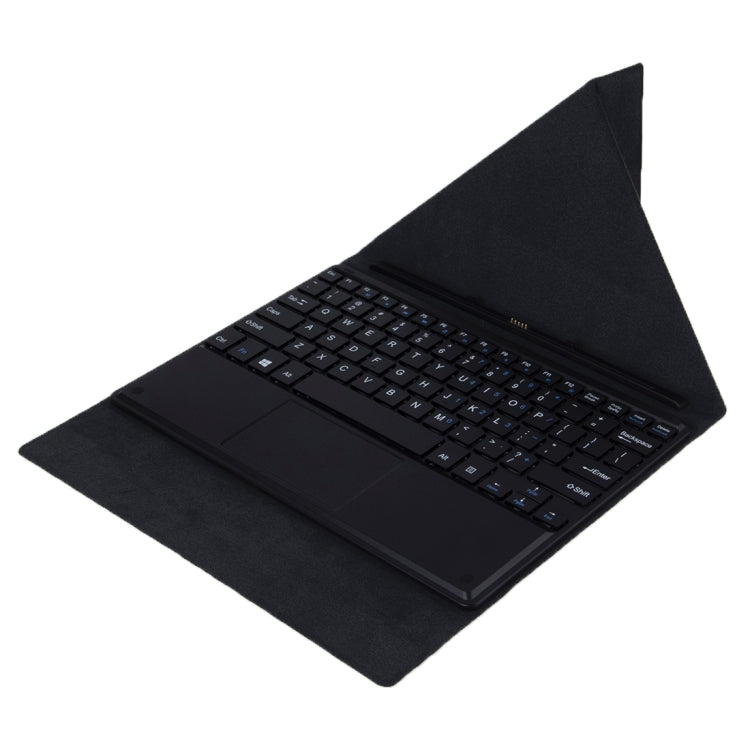 Magnetic Keyboard Matte Texture Leather Tablet Case with Holder for 10.1 inch Windows 7 / 8 / 10 Tablet PC(Black)