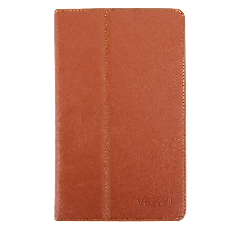 Bark Texture Horizontal Flip Leather Case with Holder for ONDA V820w / V820W CH / New V820 / V801s (S-WMC-0500W /S-WMC-2388 / WMC0668J / S-WMC-1242S)(Brown)