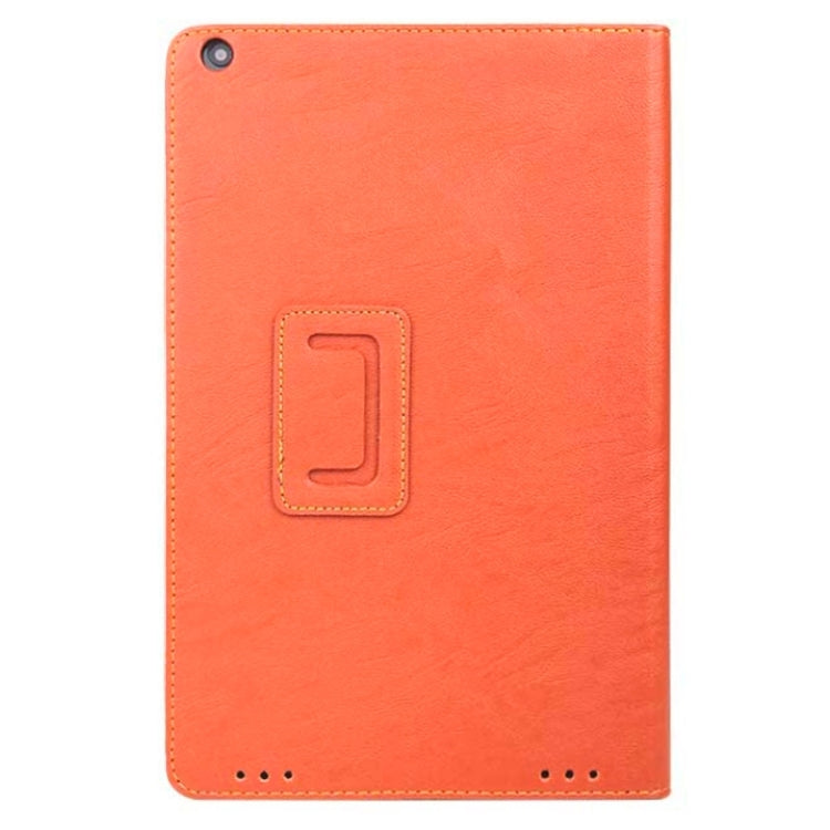 Bark Texture Leather Case with Holder for Teclast X10HD (S-WMC-0900)(Brown)