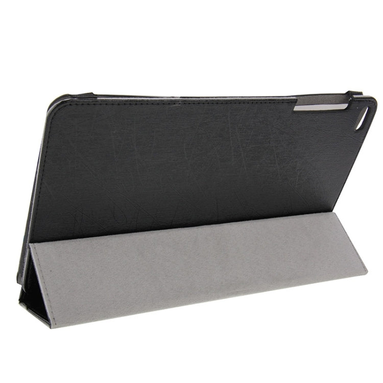 Steel Wire Texture Magnetic Horizontal Flip Leather Case with Three-Folding Holder for Huawei Honor Play Note T1 10.0 / T1-A21W