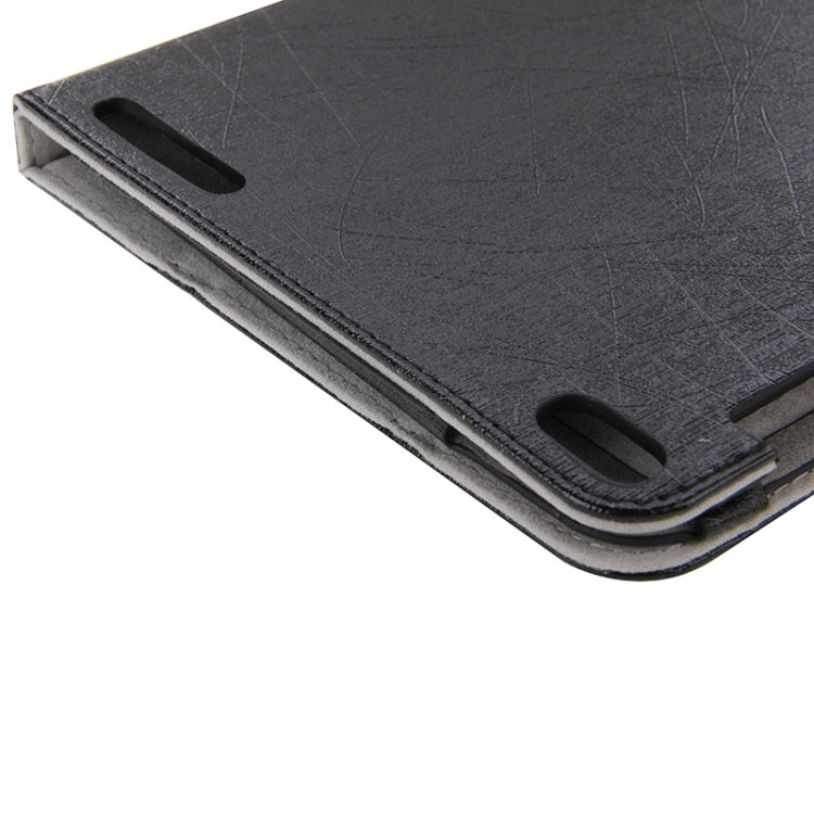Steel Wire Texture Magnetic Horizontal Flip Leather Case with Three-Folding Holder for Huawei Honor Play Note T1 10.0 / T1-A21W