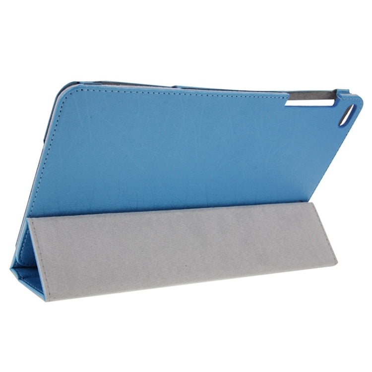 Steel Wire Texture Magnetic Horizontal Flip Leather Case with Three-Folding Holder for Huawei Honor Play Note T1 10.0 / T1-A21W