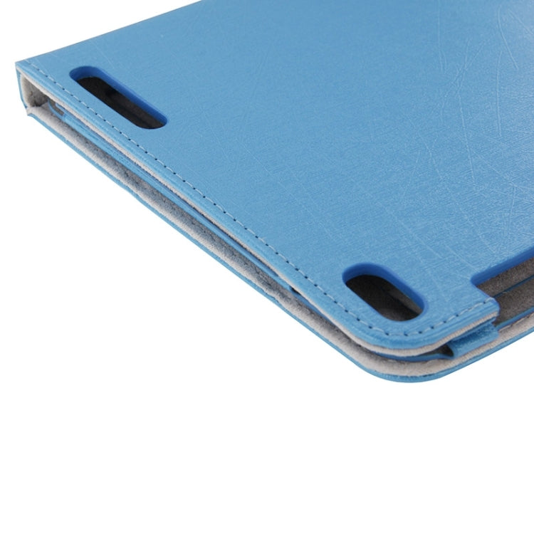 Steel Wire Texture Magnetic Horizontal Flip Leather Case with Three-Folding Holder for Huawei Honor Play Note T1 10.0 / T1-A21W