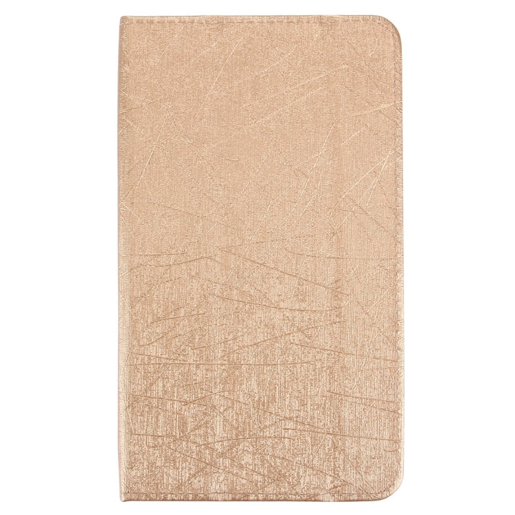 Steel Wire Texture Magnetic Horizontal Flip Leather Case with Three-Folding Holder for Huawei MediaPad T1 7.0 / T1-701u