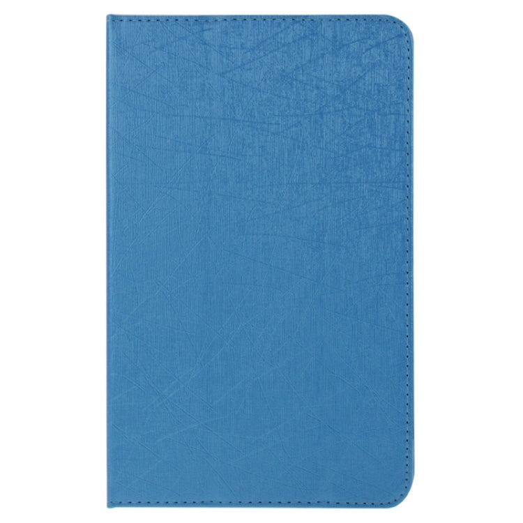 Steel Wire Texture Magnetic Horizontal Flip Leather Case with Three-Folding Holder for Huawei MediaPad S8-701u / T1-821W / T1-823W