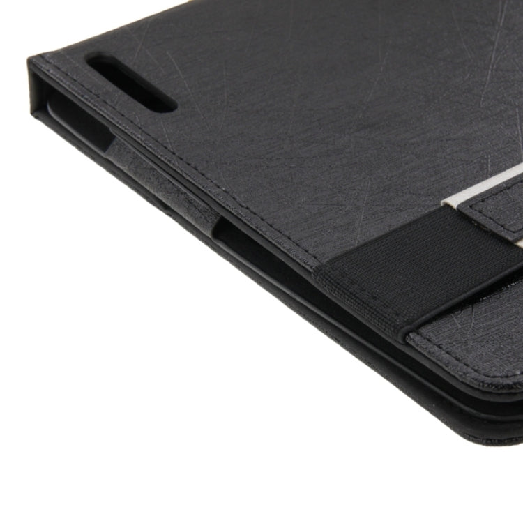 Steel Wire Texture Magnetic Horizontal Flip Leather Case with Holder for Cube i10 & Jumper EZpad 4s