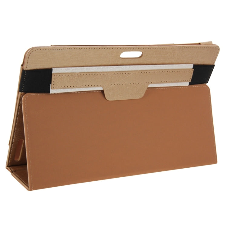 Steel Wire Texture Magnetic Horizontal Flip Leather Case with Holder for Cube i10 & Jumper EZpad 4s