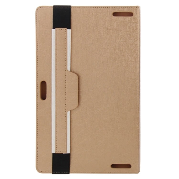 Steel Wire Texture Magnetic Horizontal Flip Leather Case with Holder for Cube i10 & Jumper EZpad 4s